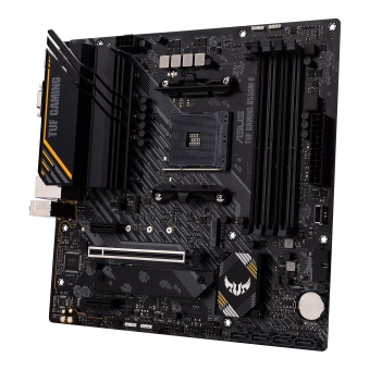 Материнская плата ASUS TUF GAMING B550M-E AMD B550 AM4 4xDDR4 4xSATA3 2xM.2 D-Sub HDMI DP mATX