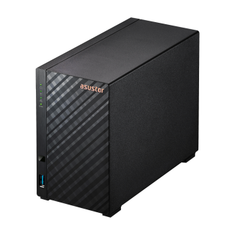 Сетевой накопитель ASUSTOR AS1102T, 2хHDD, 2xUSB 3.2, 1x2.5G/1G/100M, Realtek RTD1296, 1 Gb DDR4