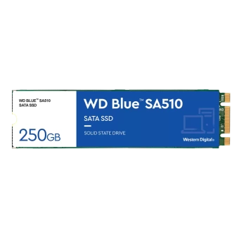 Твердотельный накопитель  250GB SSD WD BLUE SN570 M.2 SATA 2280 R555Mb/s W440M/s WDS250G3B0B