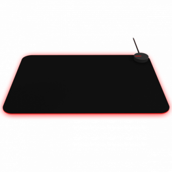 Игровой коврик для компьютерной мыши AOC 357х256х13мм USB 2.0 Черный AMM700DR0R