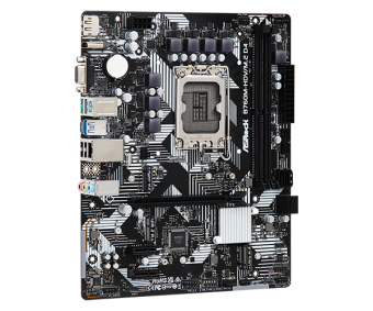 Материнская плата ASRock B760M-HDV/M.2 LGA1700 2xDDR5 4xSATA RAID M.2 VGA HDMI DP mATX