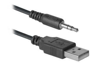 Компактная акустика 2.0 Defender SPK-240 черный