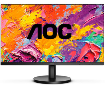 Монитор 27" AOC Q27B3MA/01 VA 2560x1440 75Hz 4ms 250cd/m 4000:1 2xHDMI 2xDP 2x2W Черный