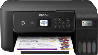 МФУ струйное цветное Epson L3260 C11CJ66409, до 33 стр/мин, А4, печать фотографий, WIFI, no ADF (черный)