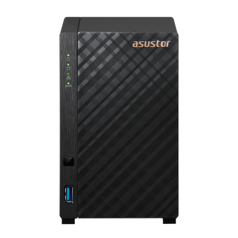 Сетевой накопитель ASUSTOR AS1102T, 2хHDD, 2xUSB 3.2, 1x2.5G/1G/100M, Realtek RTD1296, 1 Gb DDR4