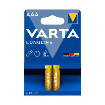 Батарейка VARTA Longlife Micro 1.5V - LR03/ AAA. 2шт