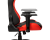 Компьютерное кресло MSI MAG CH120 Сталь / ПВХ кожа / Черно-красное