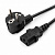 Кабель питания Cablexpert PC-186-VDE-10M, 10м, Schuko- C13, VDE, 10А, черный, с заземлением