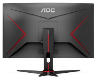 Монитор Игровой 23,6" AOC C24G2AE/BK VA 165Hz 1ms 250cd/m 178/178 3000:1 2xHDMI 1xD-SUB 2x2W Black
