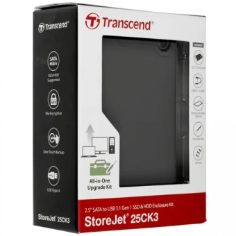 Бокс для SSD Transcend TS0GSJ25CK3