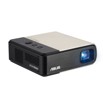 Проектор ASUS ZenBeam E2 mini LED,300 Lm,WVGA(854x480),wireless mirroring,4H battery,power bank,USB-A,HDMI,5W sp