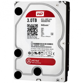 Жесткий диск для NAS систем HDD  3Tb Western Digital Red SATA3 3,5" 5400rpm 256Mb WD30EFAX