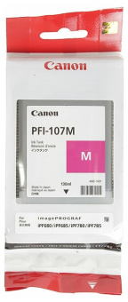 Toner Canon PFI-107M 130мл (пурпурный)