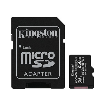 Карта памяти 256Гб - Kingston SDCS2/256GB 256GB+адаптер