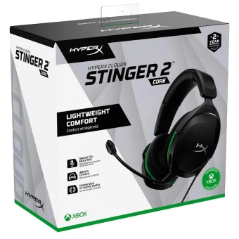 Гарнитура HyperX CloudX Stinger 2 Core (Black) 6H9B8AA