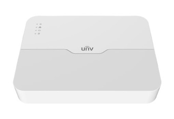 UNV NVR301-08LX-P8 Видеорегистратор IP 8-кан PoE,1HDD до 6Тб , видеовыходы HDMI/VGA, Аудио: 1 x RCA