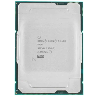 Процессор Intel XEON Silver 4316, Socket P+ (LGA4189) 2.8 GHz (max 3.6 GHz) 8/16 105W