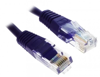 Патч-корд UTP Cablexpert PP12-3M/V кат.5e, 3м, литой, многожильный (фиолетовый)
