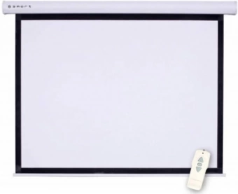 Проекционный экран SMART 70"  (50"x50"),  моторизированный, NTW050050MWB <подвесной, моторизированный, 1:1, 127*127 cm, Matt white, Белый>