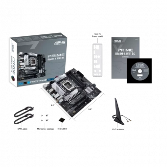 Материнская плата ASUS PRIME B660M-A WIFI D4, LGA1700 4xDDR4 4xSATA3 2xM.2 RAID 2xHDMI DP mATX