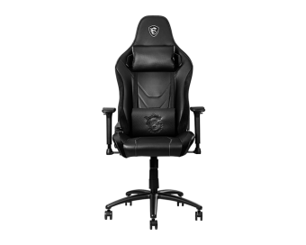 Компьютерное кресло MSI MAG CH130 X Сталь / ПВХ кожа / Черное