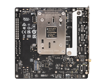 Материнская плата MSI MPG B650I EDGE WIFI AM5 B650 2xDDR5 4xSATA3 RAID 2xM.2 HDMI mITX