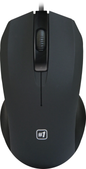 Мышь проводная Defender MM-310 черный