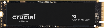 Твердотельный накопитель  500Gb SSD Crucial P3 3D NAND M2 PCIe NVMe R3500Mb/s W1900MB/s CT500P3SSD8