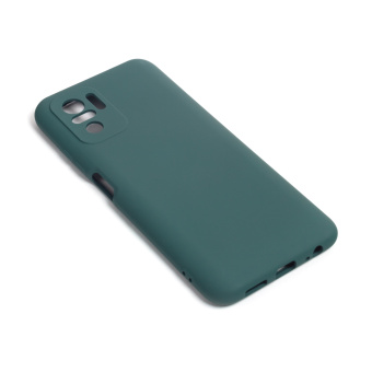 Чехол для телефона X-Game XG-HS26 для Redmi Note 10S Силиконовый Тёмно-зелёный