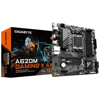 Материнская плата Gigabyte A620M GAMING X AX
