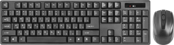 Комплект беспроводной клавиатура+мышь Defender Berkeley C-915 RU,черный