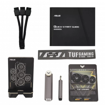 Видеокарта ASUS TUF-RTX4080-O16G-GAMING, ROG Strix GeForce RTX® 4080 OC Edition, 16GB GDDR6X, 256bit, 2xHDMI, 3xDP, BOX