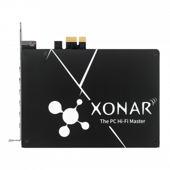 Звуковая карта ASUS XONAR AE, SB 7.1, 192KHz/24bit, 110dB SNR, Gaming Soundcard, PCI-Ex1, retail