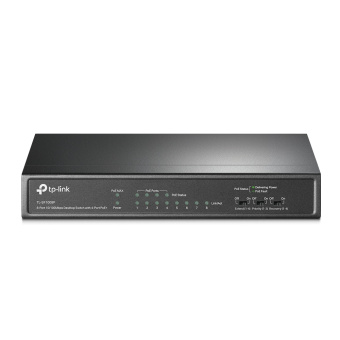 Коммутатор TP-Link TL-SF1008P, 10/100М, 8Port