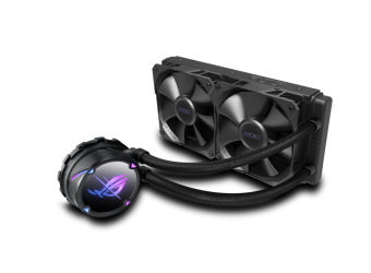 Водяное охлаждение CPU Asus ROG STRIX LC II 240 Liquid CPU Cooler, 2 x12cm PWM Fan