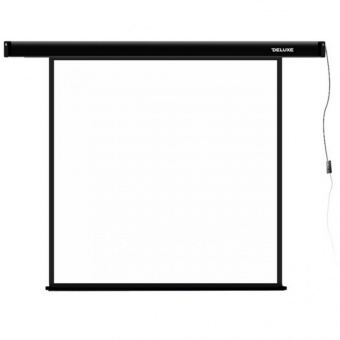 Экран моторизированный Deluxe DLS-E213x (84"х84"), Ø - 118", Раб. поверхность 205х205 см., 1:1