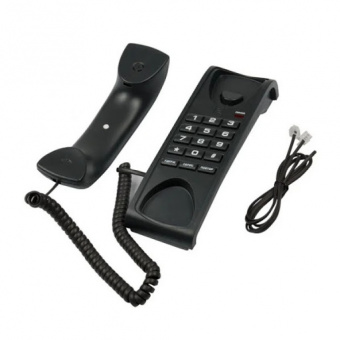                     Телефон проводной Ritmix RT-007 черный