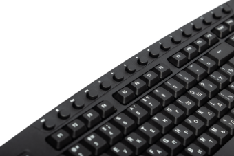 Клавиатура проводная Defender Focus HB-470 RU/ENG,черный,мультимедиа, НОВИНКА!