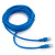 Патч-корд UTP Cablexpert PP12-5M/B кат.5e, 5м, литой, многожильный (синий)