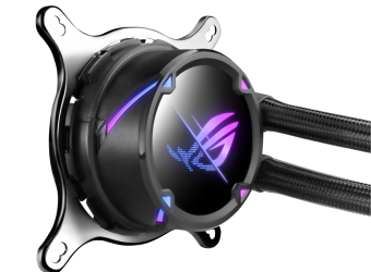 Водяное охлаждение CPU Asus ROG STRIX LC II 240 Liquid CPU Cooler, 2 x12cm PWM Fan
