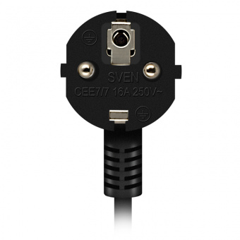 Сетевой фильтр SVEN SF-05PL 3,0 м (5 розеток с индивидуальными выключателями). черный