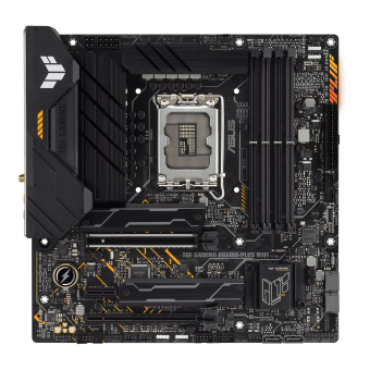 Материнская плата ASUS TUF GAMING B660M-PLUS WIFI, LGA1700 4xDDR5 4xSATA3 RAID 2xM.2 HDMI DP mATX