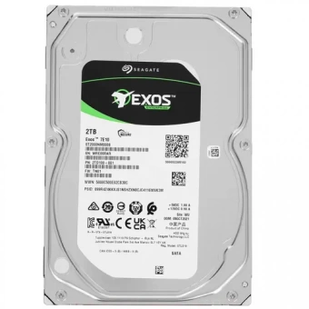 Корпоративный жесткий диск 2Tb Seagate Enterprise EXOS 7E10 SATA3 3.5" 256Mb 7200rpm ST2000NM000B