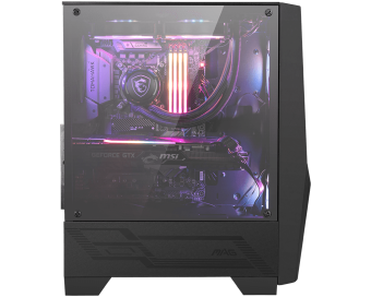 Компьютерный корпус MSI MAG FORGE 100R ATX/mATX/Mini-ITX 2x3.5", 3x2.5", 2xUSB 3.2 Gen1, Audio, Mic