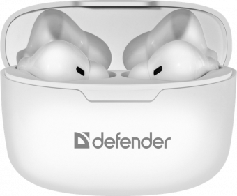 Беспроводная гарнитура Defender Twins 903 белый,TWS, Bluetooth, НОВИНКА!