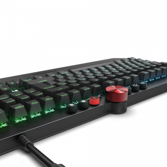 Игровая Клавиатура AOC AGK700, 108 клавиш, RGB SHOW,  кабель 1,8м, USB2.0 RED AGK700DR2R
