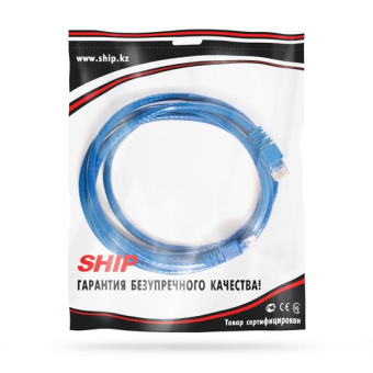 Патчкорд SHIP UTP cat.6e 2 m синий S6025BL0200-P