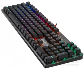 Клавиатура игровая Bloody B828N <FRGB-LED, USB, мех клавиатура переключателями>