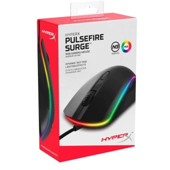 Мышь игровая HyperX Pulsefire Surge RGB HX-MC002B (4P5Q1AA) черный