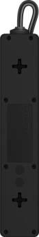 Сетевой фильтр Defender ES 5 метров, 5 розеток,  Предохранитель, Черный, original